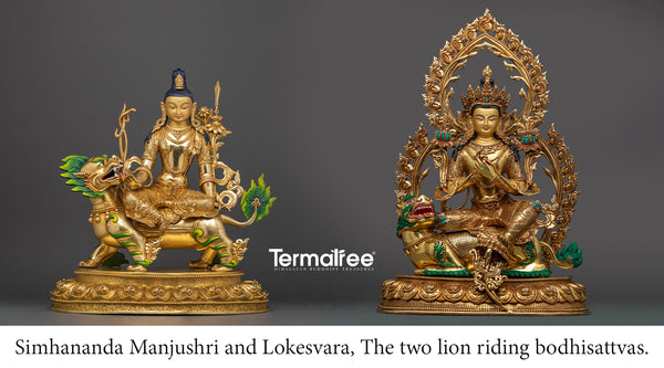 A Complete History and Truth About Simhada Manjushri and Simhada Lokesvara