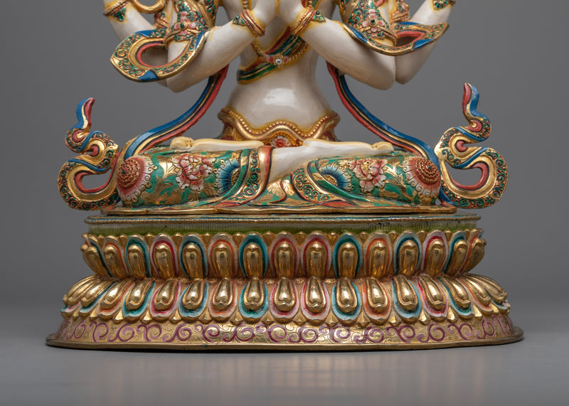 The Divine Chenrezig Statue | Manifest Compassion and Harmony