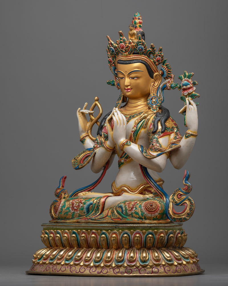 chenrezig divine statue