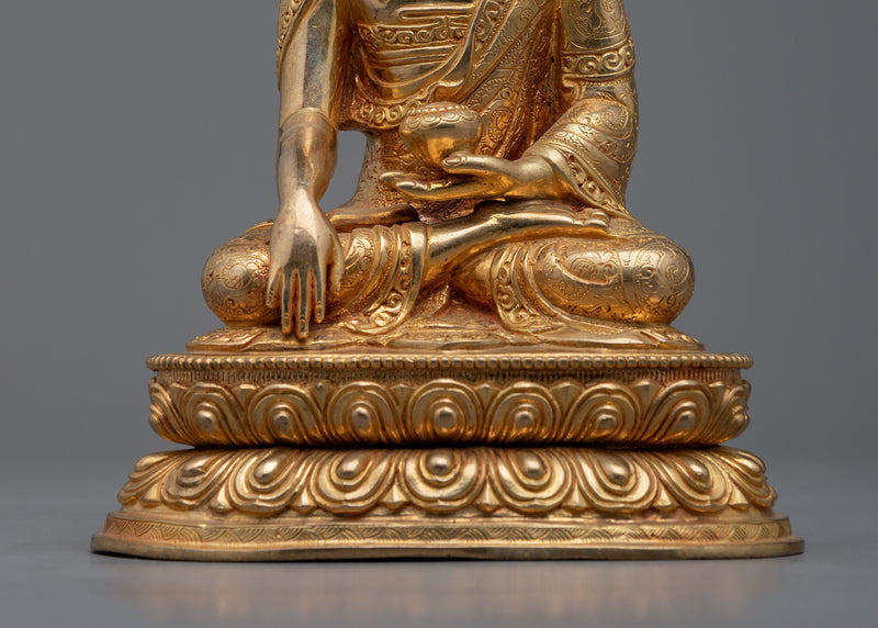 Sitting Buddha Statue | A Symbol of Enlightenment and Wisdom "Shakyamuni Buddha"