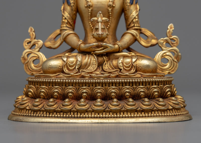 Our "Vajrayana Buddha" Amitayus Machine Made Statue | Elevate Your Spiritual Space