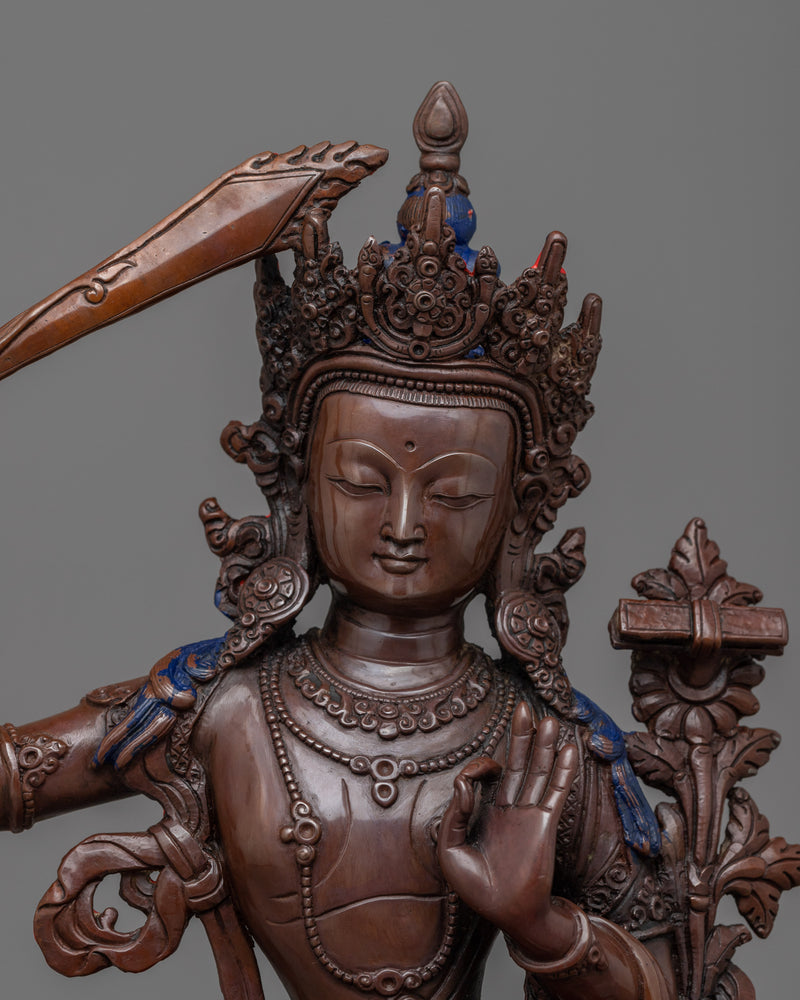 Experience the Power of Vajrayana Practice | Manjushri Statue