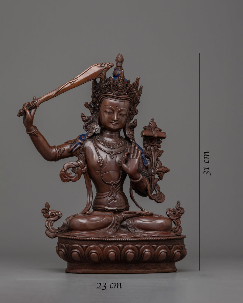 Experience the Power of Vajrayana Practice | Manjushri Statue