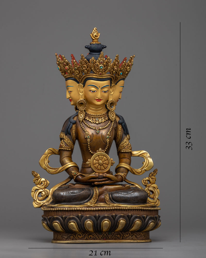 Cosmic Buddha Vairocana | Illuminate Your Space with Our Vairocana Statue