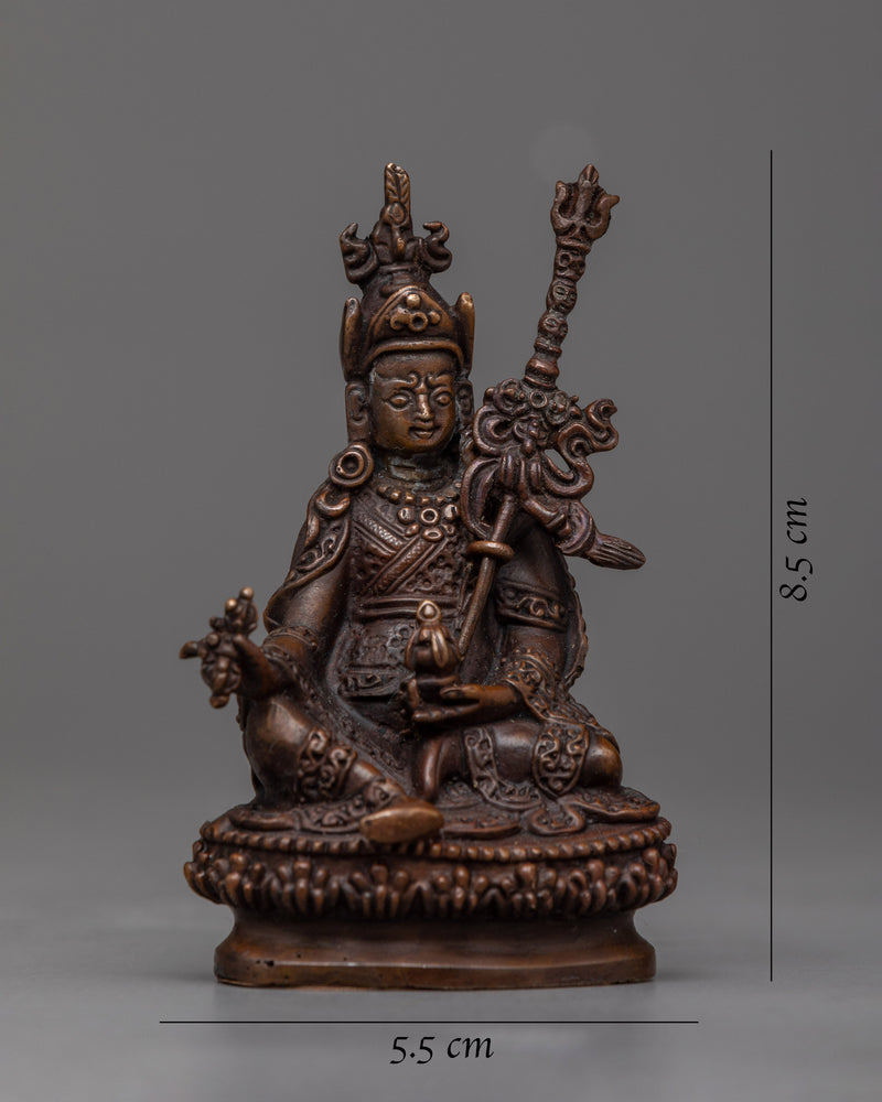 Guru Rinpoche Mini Statue | Iconic Representation of The Deity