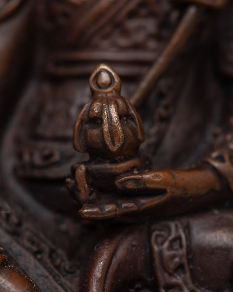 Guru Rinpoche Mini Statue | Iconic Representation of The Deity