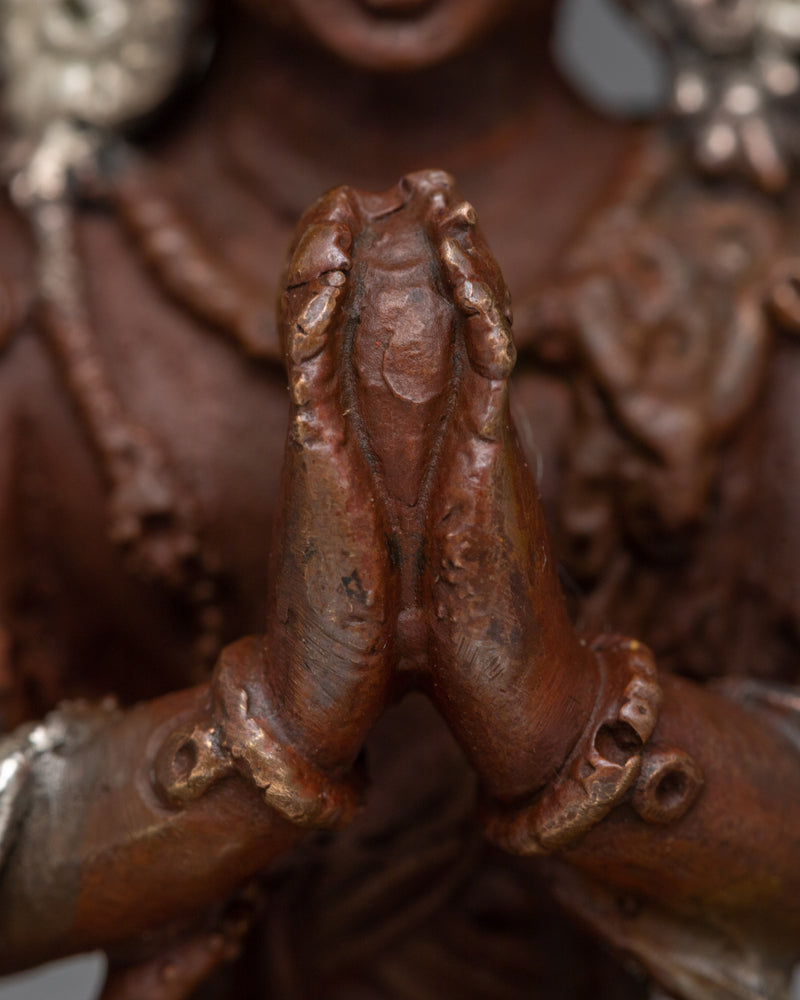 4 Arm Chenrezig Practice Statue | Welcome Unending Compassion