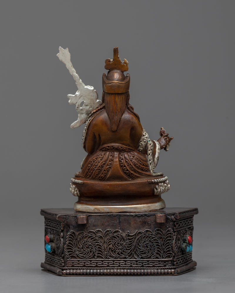 Guru Rinpoche Buddha Mini Statue | Machine Made Buddhist Sculpture