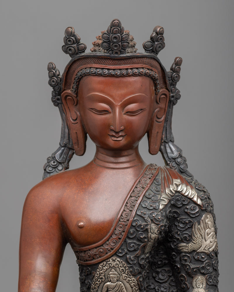 The Crown Shakyamuni Buddha Statue | Experience Serenity with our Sculpture