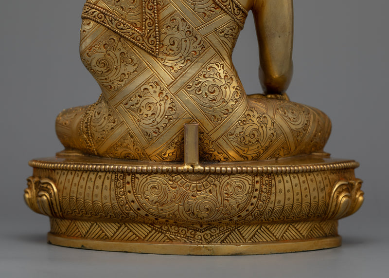 Art Deco Buddha Shakyamuni Sculpture | Bring Serenity Home with Our Statue