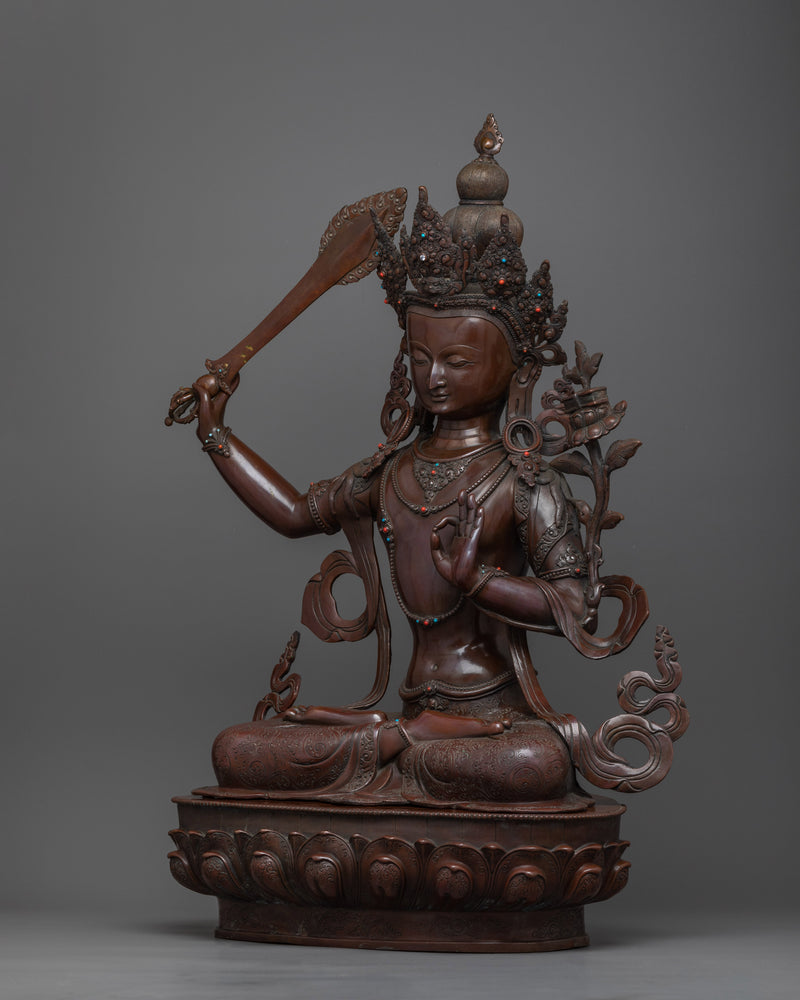 Our Majestic Manjushri Statue | Encounter Wisdom Personified