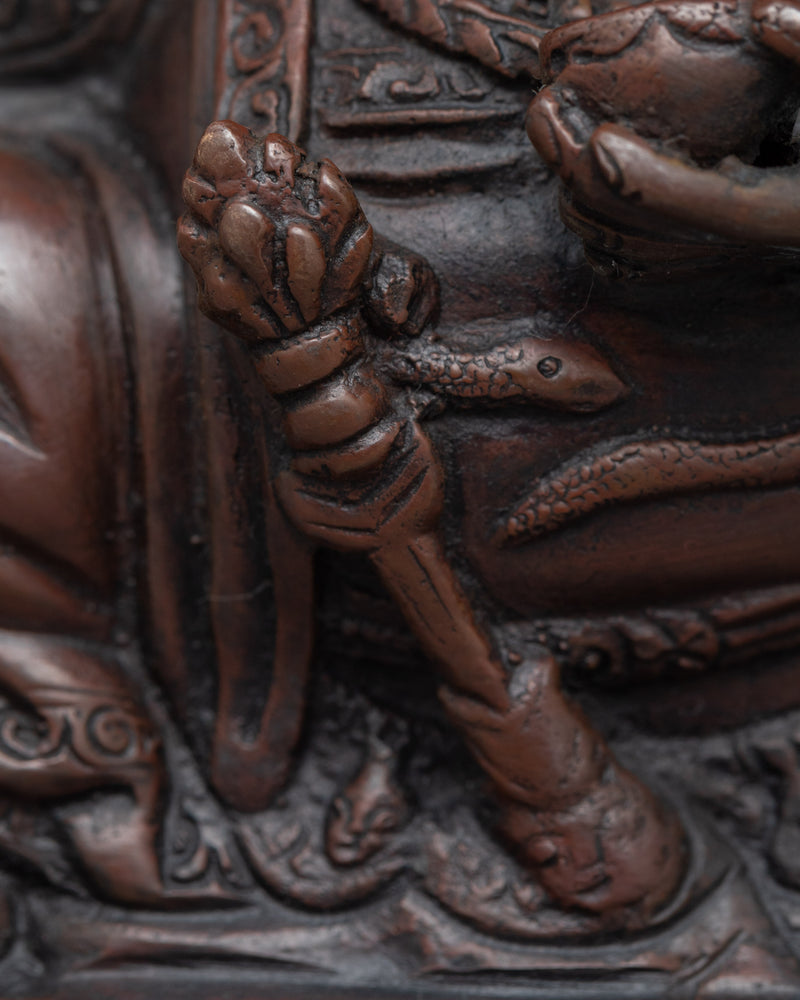 Embrace The Fierce Protection of Mahakala Bernagchen | A Powerful Buddhist Statue