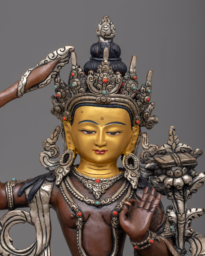 manjushri-sculpture-for-decor