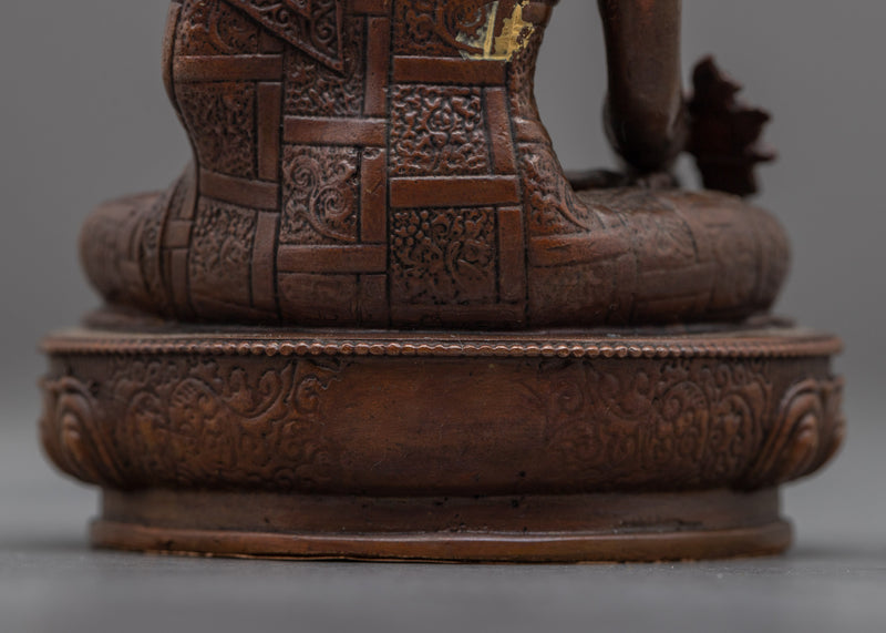 Small Medicine Buddha Statue | Compact Tranquility with our Mini Statuette