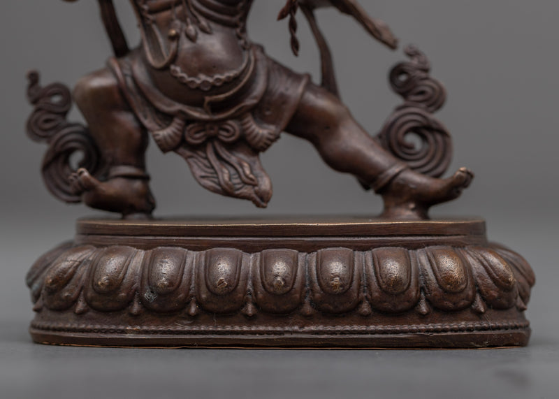 Small Vajrapani Statue | Petite Buddhist Figurine