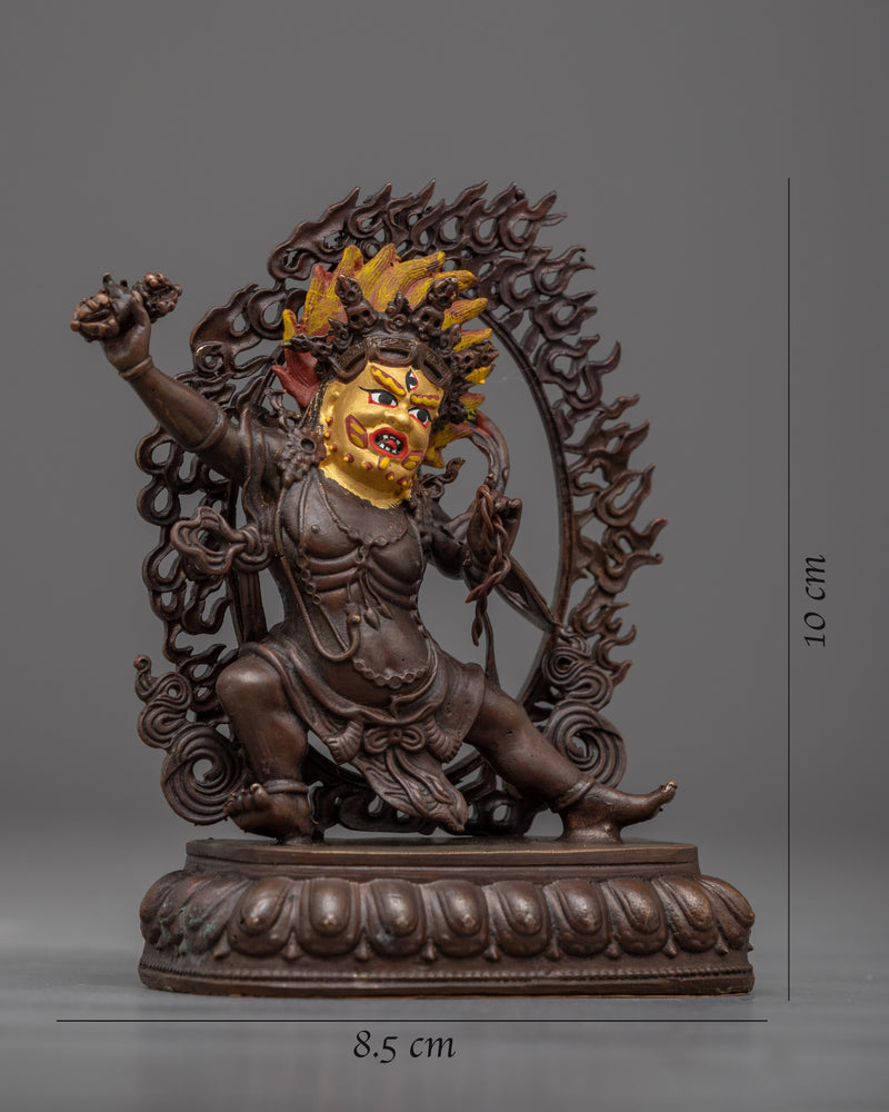 Small Vajrapani Statue | Petite Buddhist Figurine