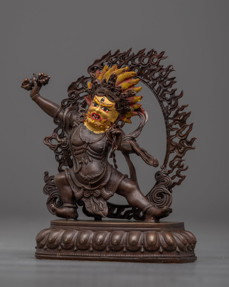 Small Vajrapani Statue | Petite Buddhist Figurine