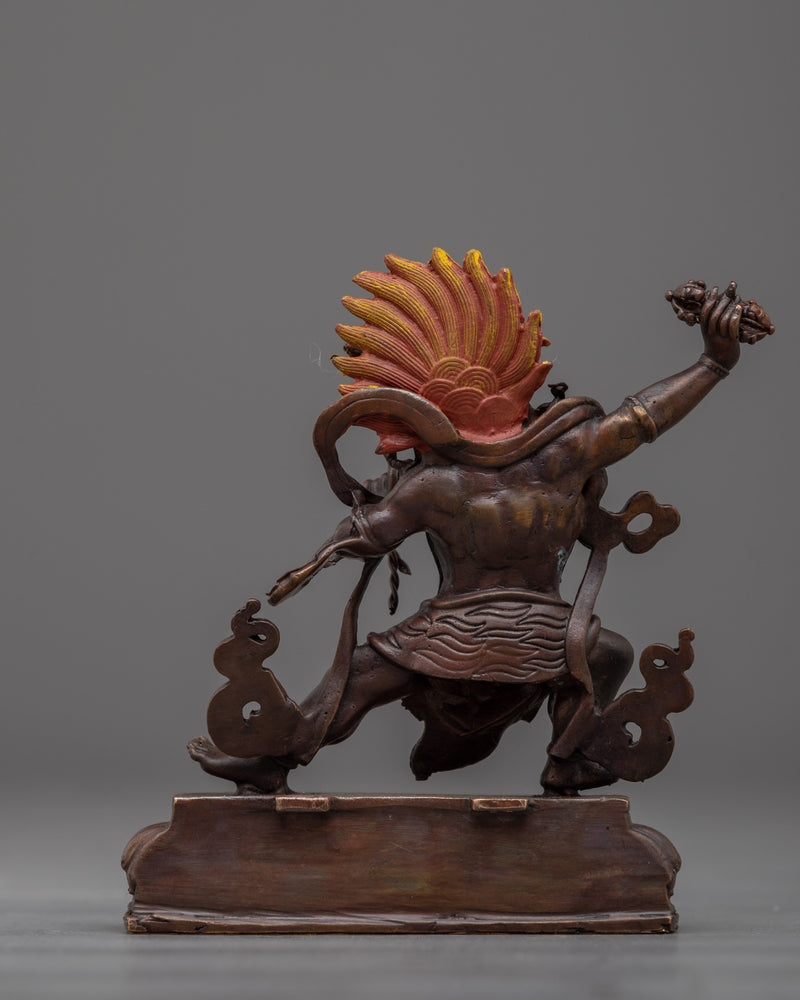 Small Vajrapani Statue | Petite Buddhist Figurine