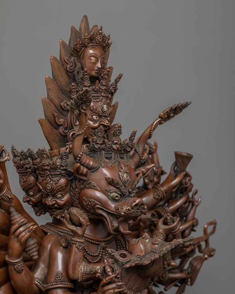 Yamantaka Statue | Invoke Transformation and Wisdom with our Colossal Statue