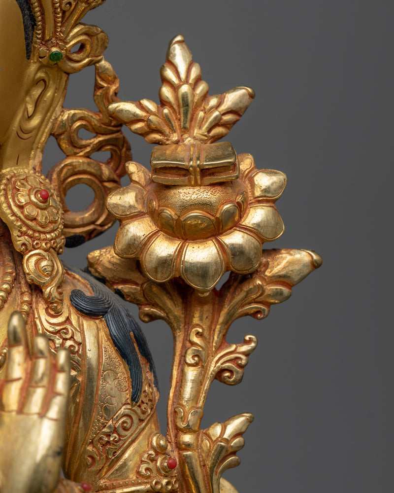 Bodhisattva of Wisdom Manjushri Statue | Enlightening Presence of Wisdom Deity