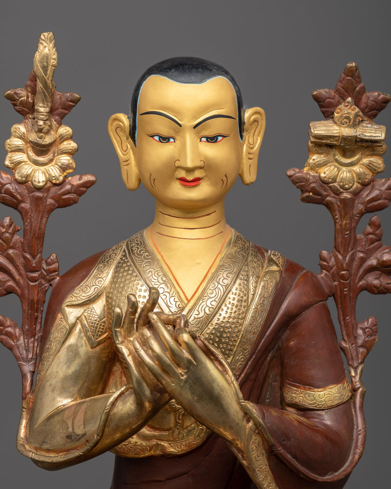 Lama Tsongkhapa with Disciples Statue | Unfold the Path of Enlightenment