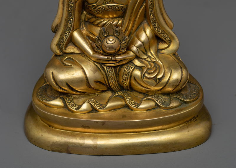 Gampopa Statue | Lustrous Beacon of Tibetan Wisdom