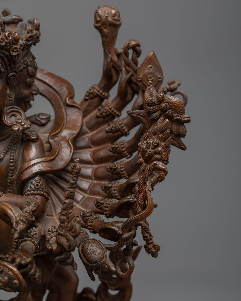 Kalachakra Deity Statue | An Artistic Ode to Cosmic Mysteries