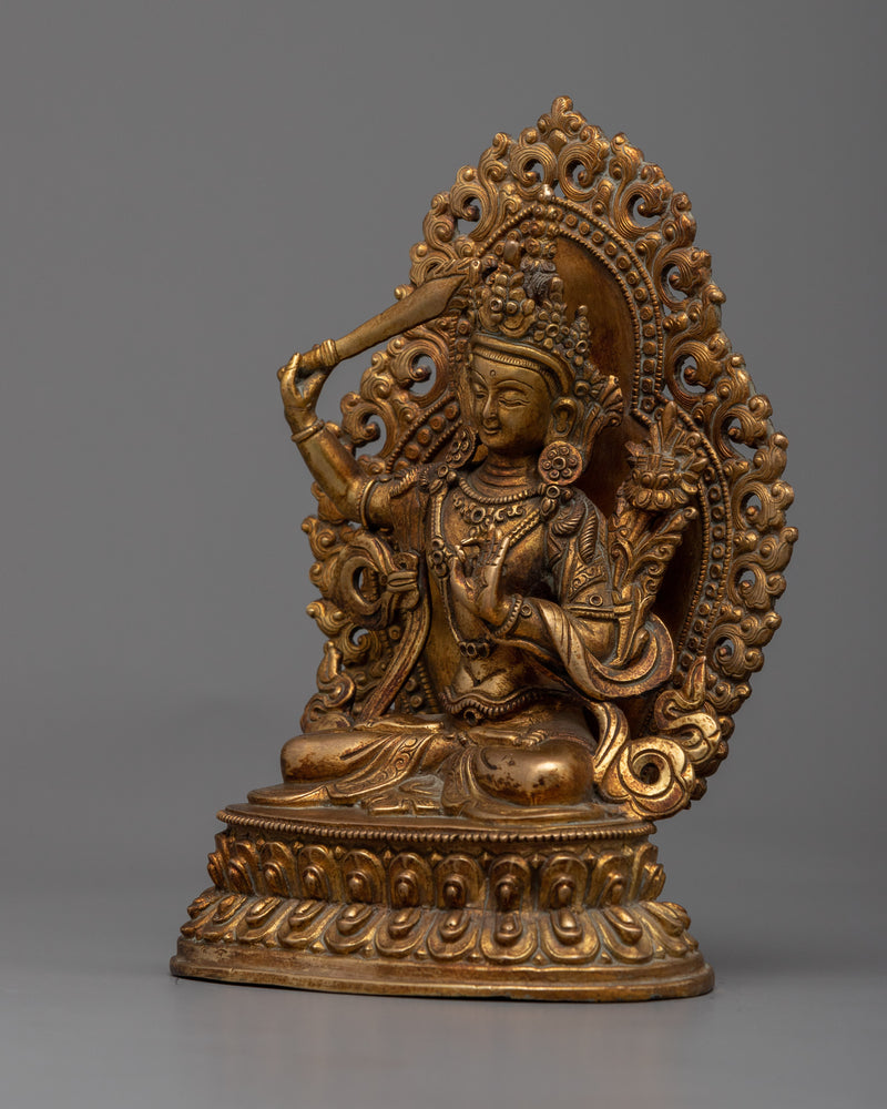 manjushri-long-mantra-statue