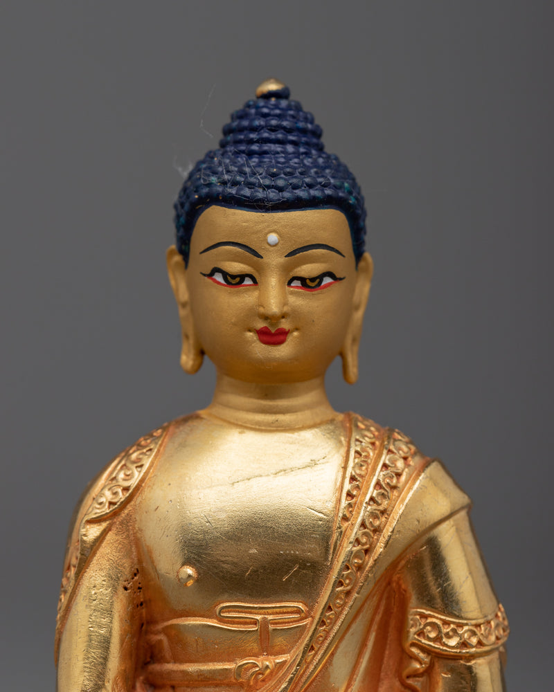 Machine - Made Shakyamuni Buddha Statue | Small Buddha Figurine