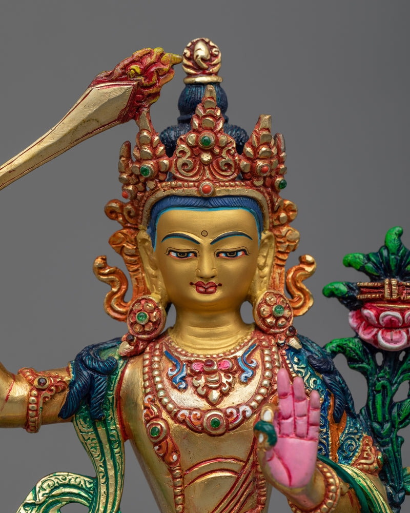 manjushri-deity-sculpture