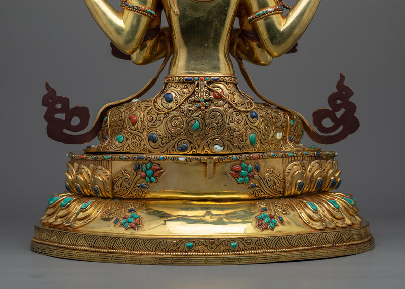 Statue of Chenrezig | Compassion's Majestic Embodiment