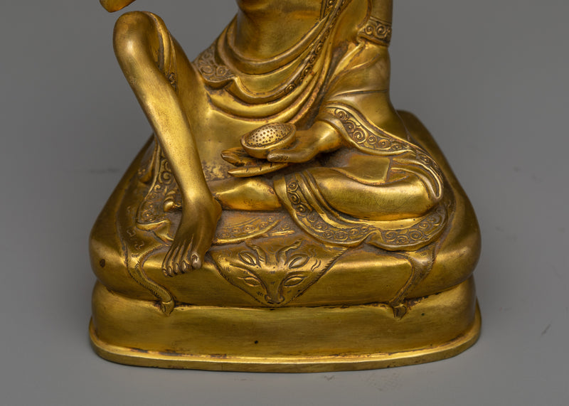 Spiritual Poet Milarepa Statue | The Voice of Tibetan Mysticism