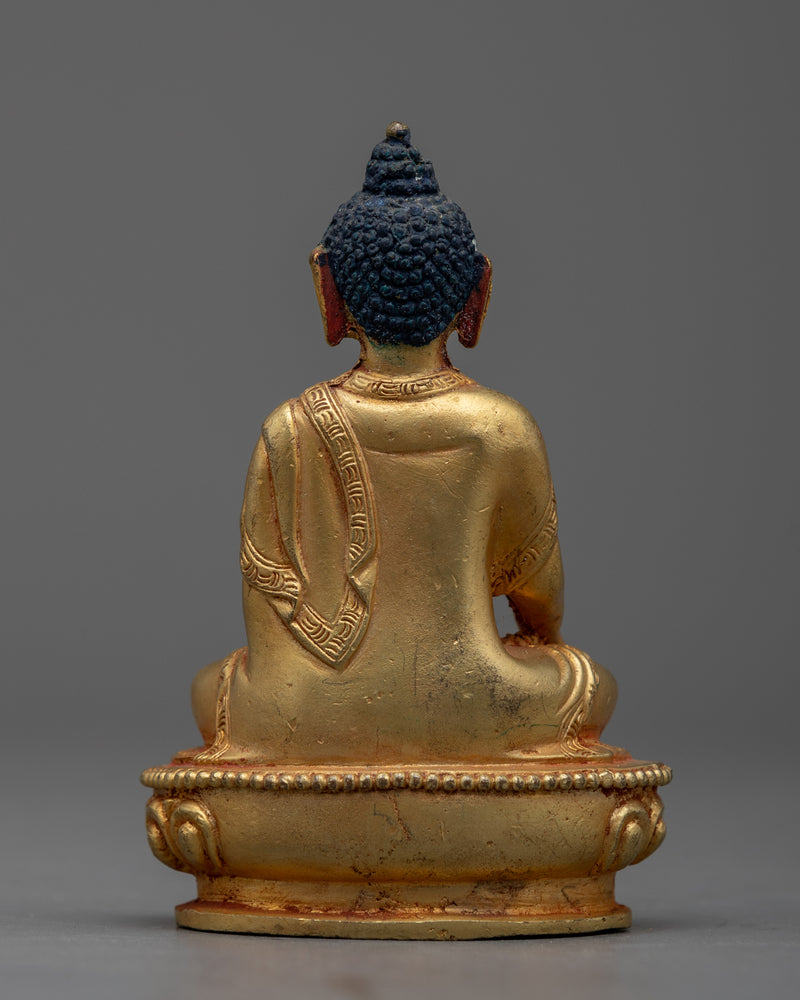 Mini Shakyamuni Buddha Statuette | The Essence of Enlightenment