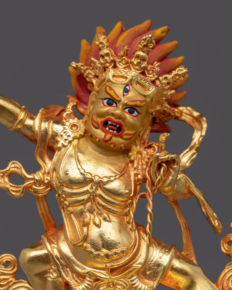 Small Vajrapani Statue | Molded by Machine