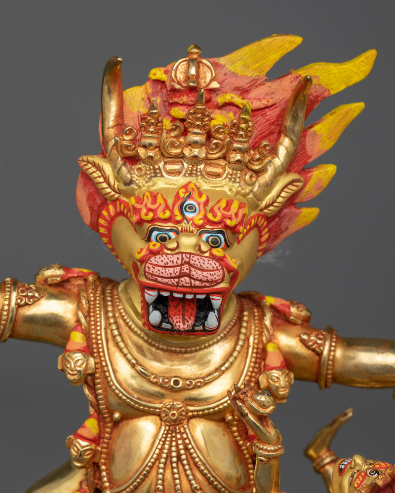 Yamantaka Consort Statue | The "Destroyer of Death" Deity