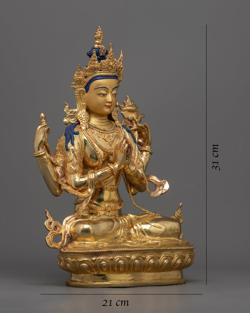 manjushree-god-statue