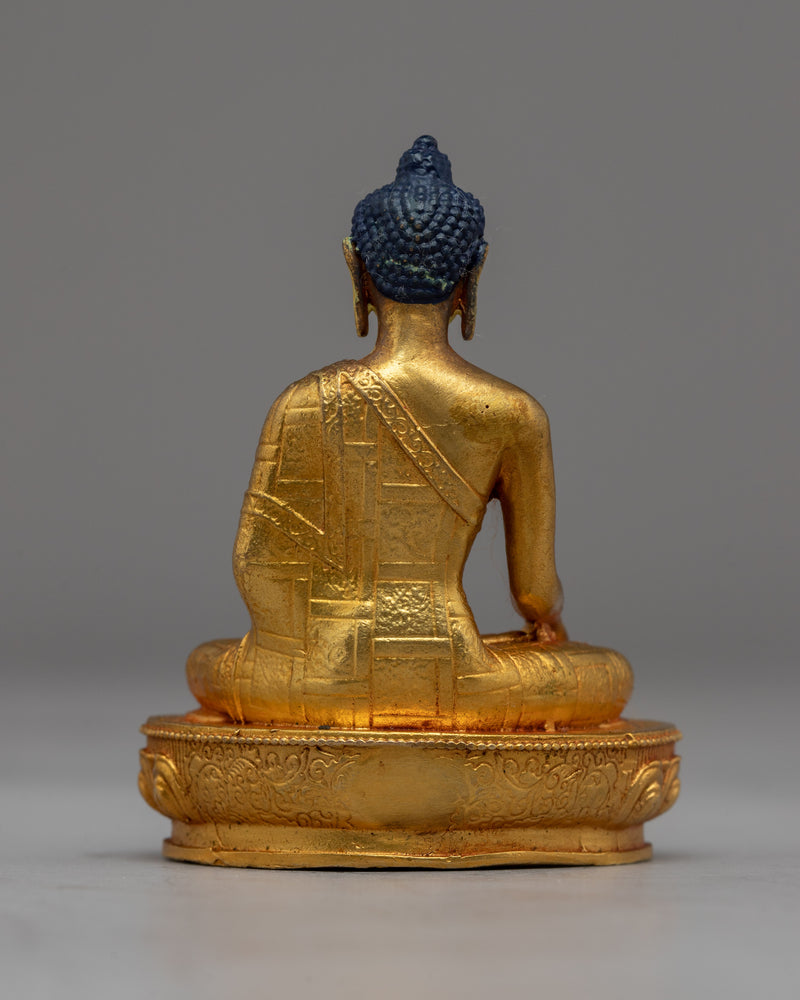 Tiny Shakyamuni Buddha Statue | A Glimpse of Serenity and Wisdom