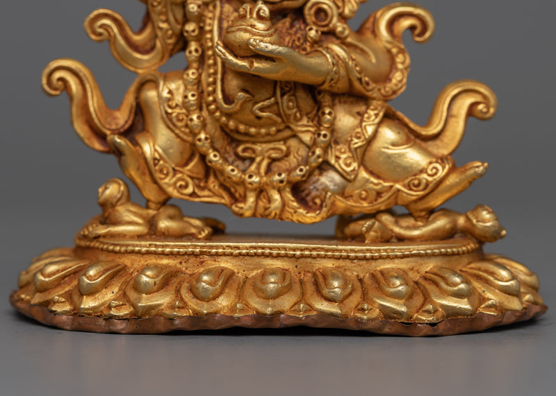 Miniature Mahakala Bernagchen | A Symbol of Power and Fierceness