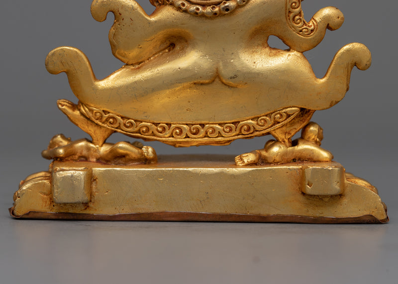 Miniature Mahakala Bernagchen | A Symbol of Power and Fierceness