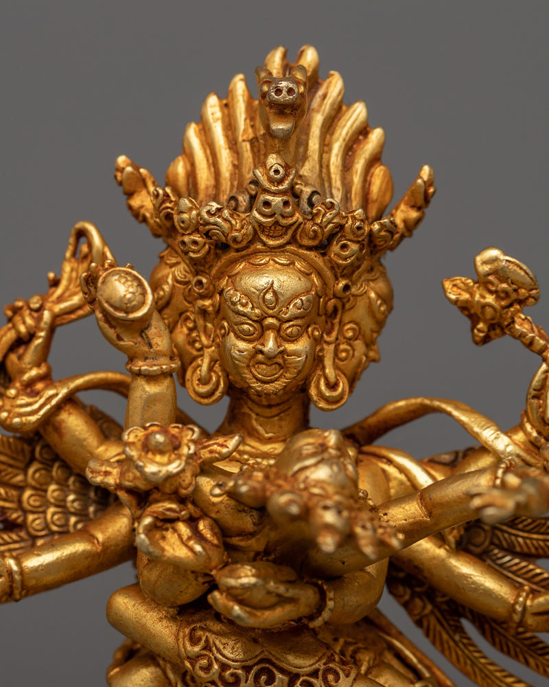 Invoke Spiritual Resonance with the Small Hayagriva | A Harmonious Fusion of Divinity