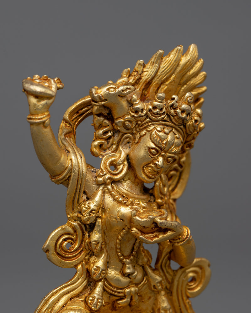 Harness Divine Femininity with the Small Dorje Phagmo | A Golden Emissary of Enlightened Power