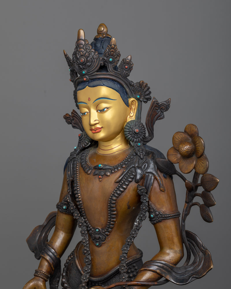 Large Standing Chenrezig Statue | Boddhisattva of Compassion