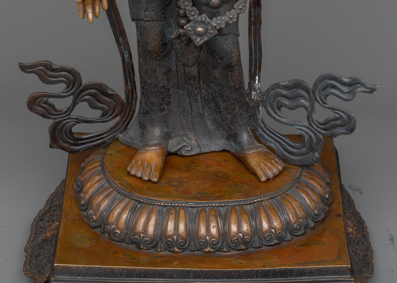 Large Standing Chenrezig Statue | Boddhisattva of Compassion