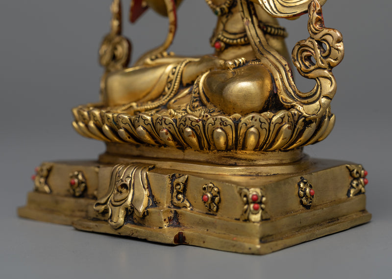 Maha Manjushri Statue | The Radiance of Transcendent Wisdom