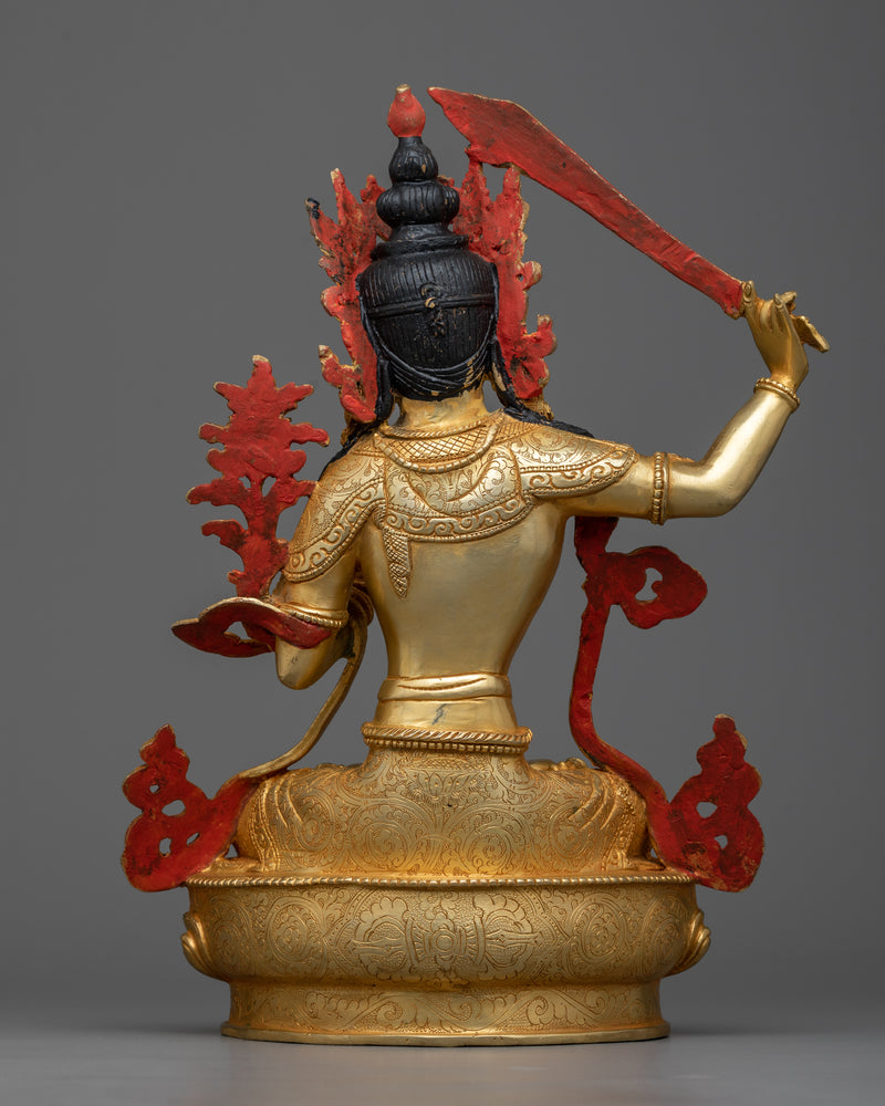 Manjushri Bodhisattva Statue | Symbolizing Wisdom and Enlightened Understanding