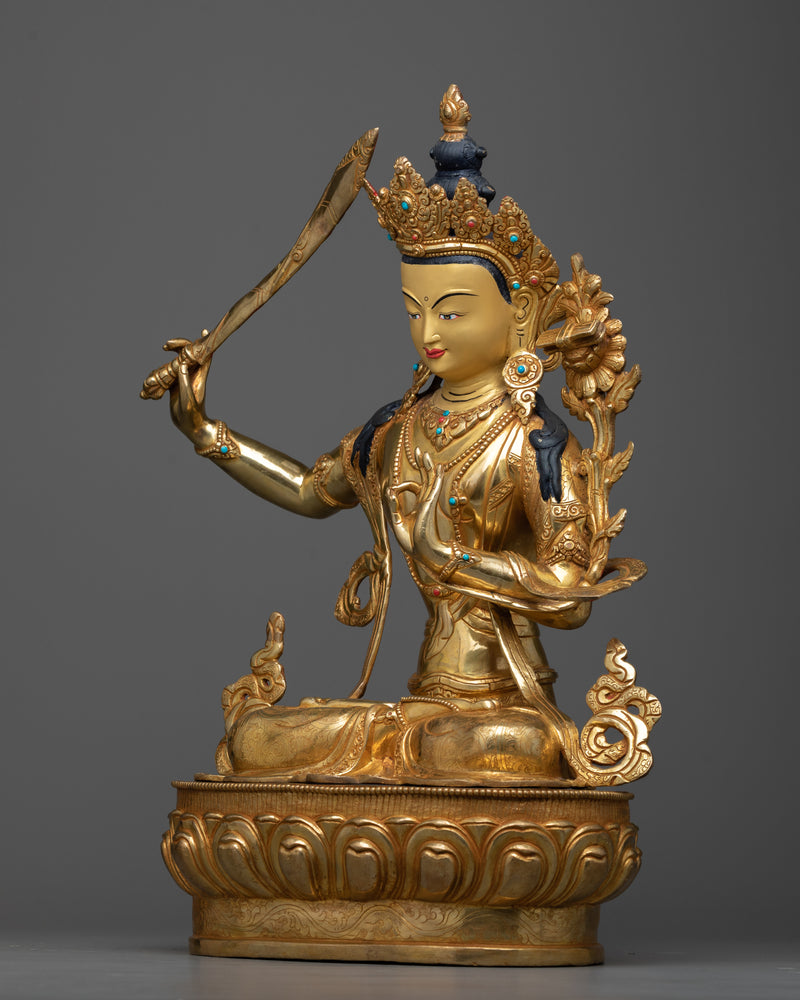 statue-of-manjushri-bodhisattva-of-wisdom