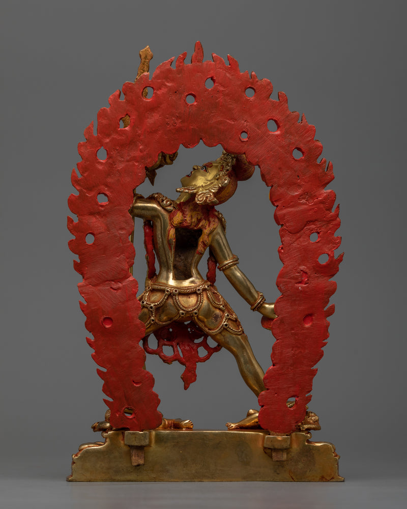 Dakini Vajrayogini Gold Statue