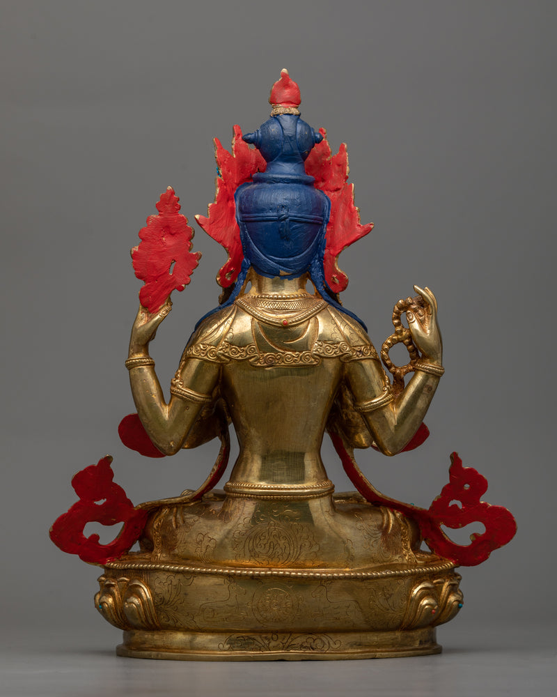 Magnificent Chenresi Statue | Invoke Unending Love and Compassion