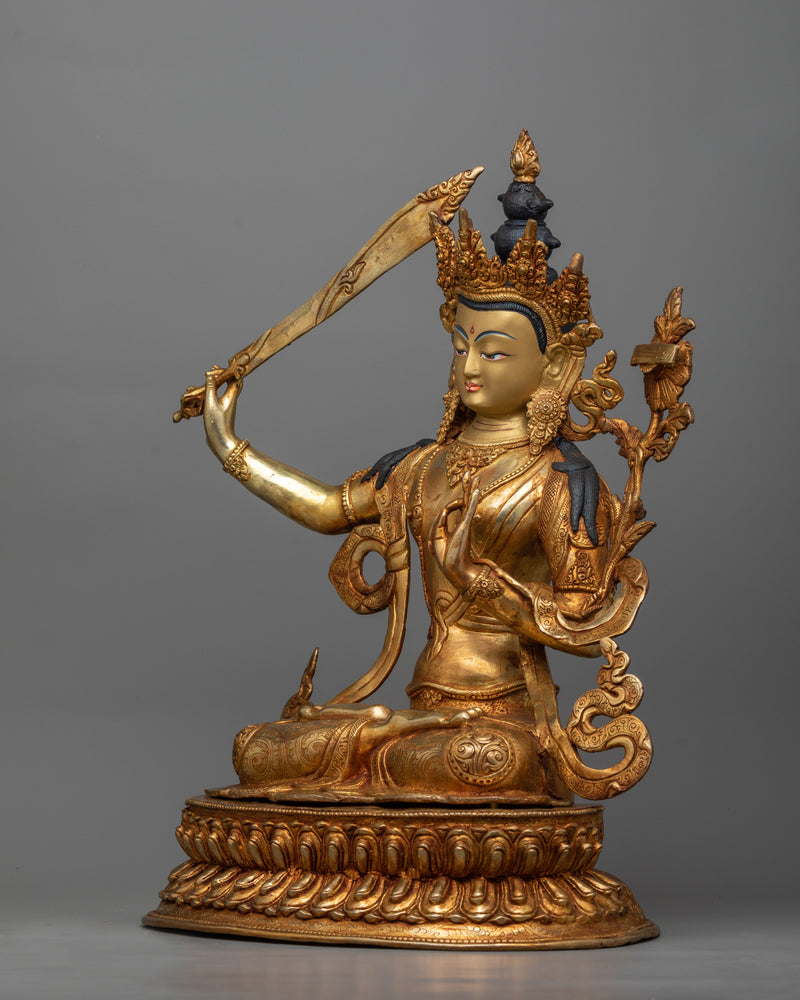 wisdom buddha manjushri