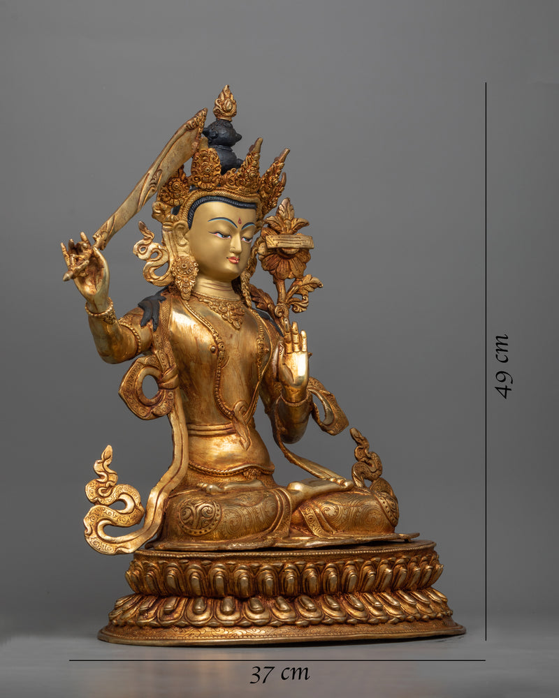 wisdom buddha manjushri